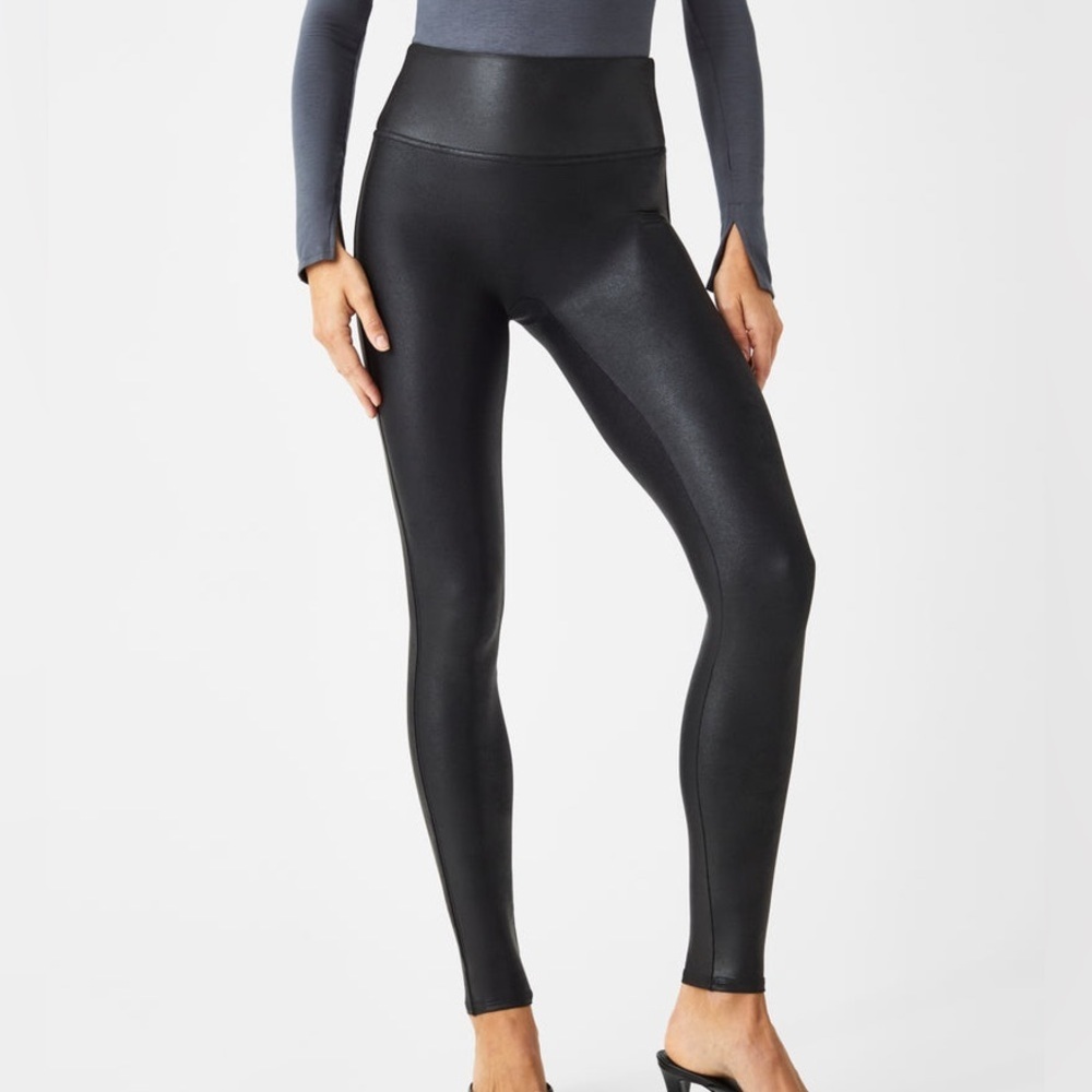 SPANX Black High-Waisted Leggings